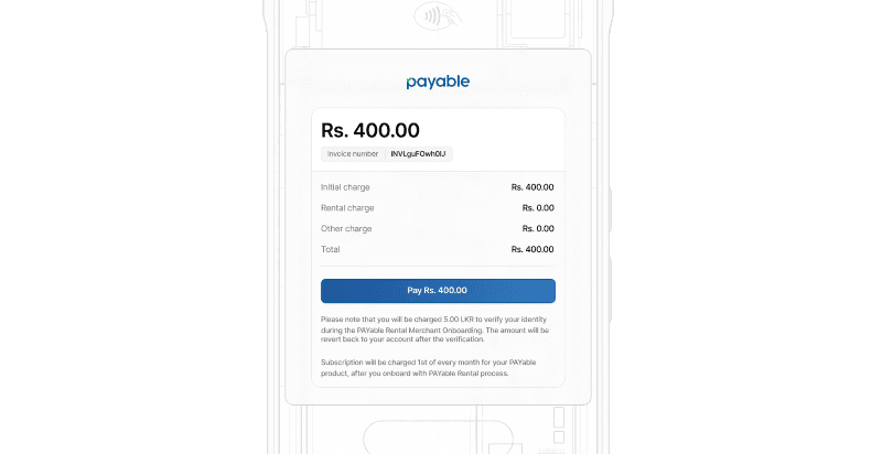 Payable PRO device with LinkPay